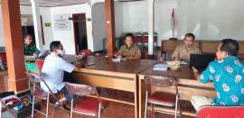 RAPAT KOORDINASI UNSUR PIMPINAN BPD BERSAMA PEMDES SEMANU